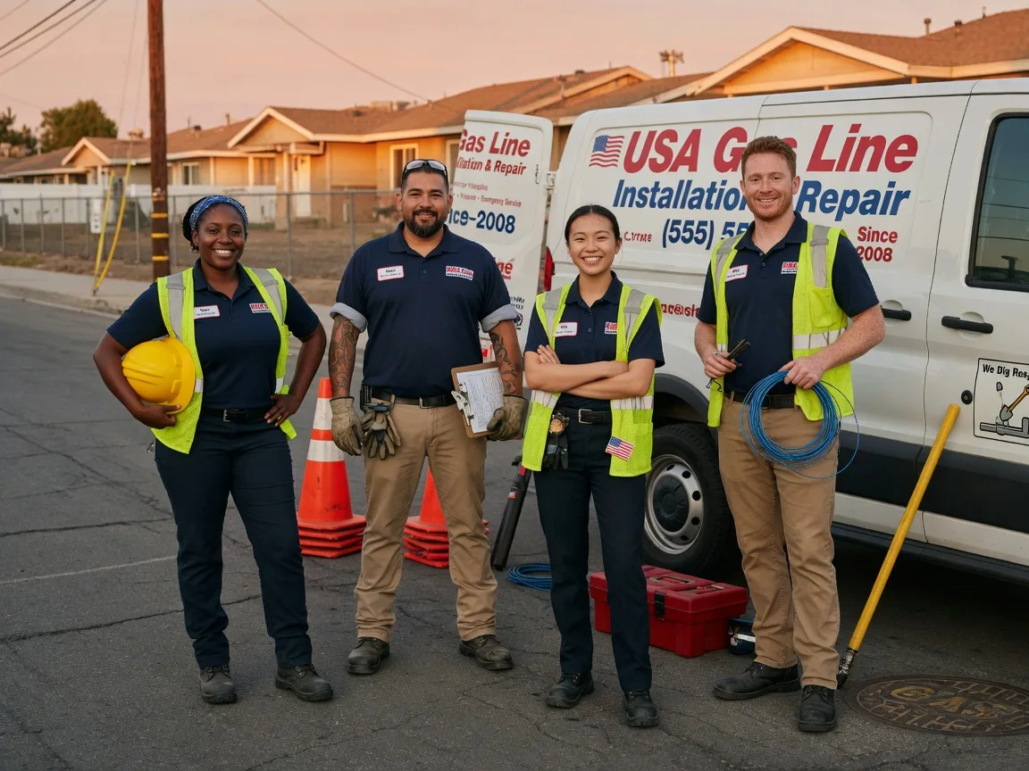 Gas Line Installation company in Esmond, ND
